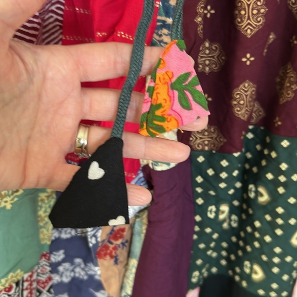 Kantha handmade boho hippie aladdin alibaba harem yoga pants one size NEW - Picture 3 of 14